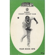 SURREY COUNTY CRICKET CLUB YEAR BOOK FOR 1978