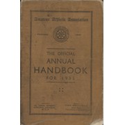 AMATEUR ATHLETIC ASSOCIATION HANDBOOK 1935
