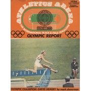 ATHLETICS ARENA REPORT OF THE XIXTH OLYMPIC GAMES - TRACK AND FIELD EVENTS, MEXICO CITY 1968