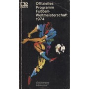 WORLD CUP 1974 OFFICIAL TOURNAMENT PROGRAMME
