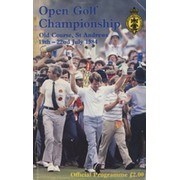 OPEN GOLF CHAMPIONSHIP 1984 (ST. ANDREWS) PROGRAMME