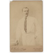A.J. WEBBE (MIDDLESEX & ENGLAND) 1892 CRICKET CABINET CARD PHOTOGRAPH