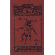 ARSENAL V BOLTON WANDERERS 1930-31 FOOTBALL PROGRAMME (ARSENAL CONFIRM THEIR FIRST LEAGUE TITLE)