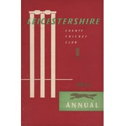 LEICESTERSHIRE COUNTY CRICKET CLUB 1954 ANNUAL