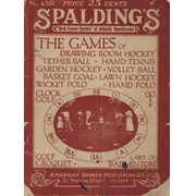THE GAMES OF LAWN HOCKEY, GARDEN HOCKEY, GOLF HOCKEY ETC. (SPALDING