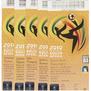2010 FOOTBALL WORLD CUP TICKETS (X5)