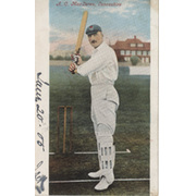 ARCHIE MACLAREN (LANCASHIRE & ENGLAND) CRICKET POSTCARD