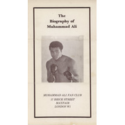 THE BIOGRAPHY OF MUHAMMAD ALI
