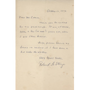 ROLAND LA STARZA 1972 SIGNED BOXING LETTER