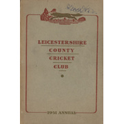 LEICESTERSHIRE COUNTY CRICKET CLUB 1951 ANNUAL