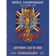 ENGLAND V WEST GERMANY 1966 WORLD CUP FINAL FOOTBALL PROGRAMME
