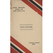 NORTH MIDDLESEX CRICKET AND LAWN TENNIS CLUB JUBILEE SOUVENIR 1924