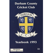 DURHAM COUNTY CRICKET CLUB YEARBOOK 1993