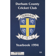 DURHAM COUNTY CRICKET CLUB YEARBOOK 1994