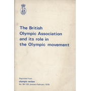 THE BRITISH OLYMPIC ASSOCIATION AND ITS ROLE IN THE OLYMPIC MOVEMENT