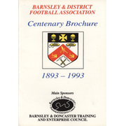 BARNSLEY & DISTRICT FOOTBALL ASSOCIATION - CENTENARY BROCHURE. 1893-1993