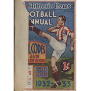 ATHLETIC NEWS FOOTBALL ANNUAL 1932-33