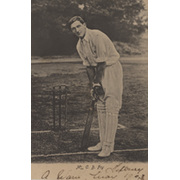C.B. FRY (SUSSEX & ENGLAND) CRICKET POSTCARD