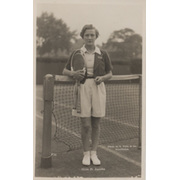 HELEN HULL JACOBS (USA) TENNIS POSTCARD