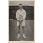 FRANK SEDGEMAN (AUSTRALIA) TENNIS POSTCARD