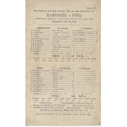 HAMPSHIRE V INDIA 1946 CRICKET SCORECARD