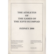 THE ATHLETES OF THE GAMES OF THE XXVIII OLYMPIAD - SYDNEY 2000