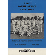 1965 SOUTH AFRICA  CRICKET TEST TOUR TO ENGLAND