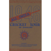 ALL INDIA CRICKET TOUR OF ENGLAND 1946