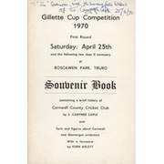 A BRIEF HISTORY OF CORNWALL COUNTY CRICKET CLUB (JIM SWANTON