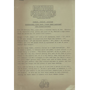 BARRY MCGUIGAN 1983 PRESS PROMOTIONAL 