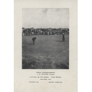 J.H. TAYLOR 1950 SIGNED GOLF CARD
