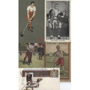 HIGHLAND GAMES POSTCARDS & EPHEMERA (X19)