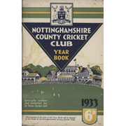 NOTTINGHAMSHIRE COUNTY CRICKET CLUB 1933 YEARBOOK
