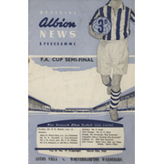 ASTON VILLA V WOLVERHAMPTON WANDERERS 1960 (F.A. CUP SEMI-FINAL) FOOTBALL PROGRAMME