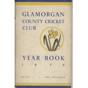 GLAMORGAN COUNTY CRICKET CLUB YEAR BOOK 1958