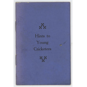 HINTS TO YOUNG CRICKETERS