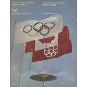 MONTREAL OLYMPICS 1976 - OPENING CEREMONY PROGRAMME