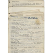 CHELSEA CASUALS FOOTBALL TEAM 1957-65 SEASON REPORTS - FROM COLLECTION OF BRIAN GLANVILLE