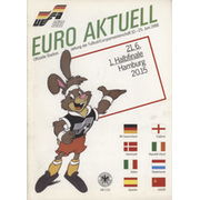 WEST GERMANY V NETHERLANDS 1988 (EUROPEAN CHAMPIONSHIPS) FOOTBALL PROGRAMME