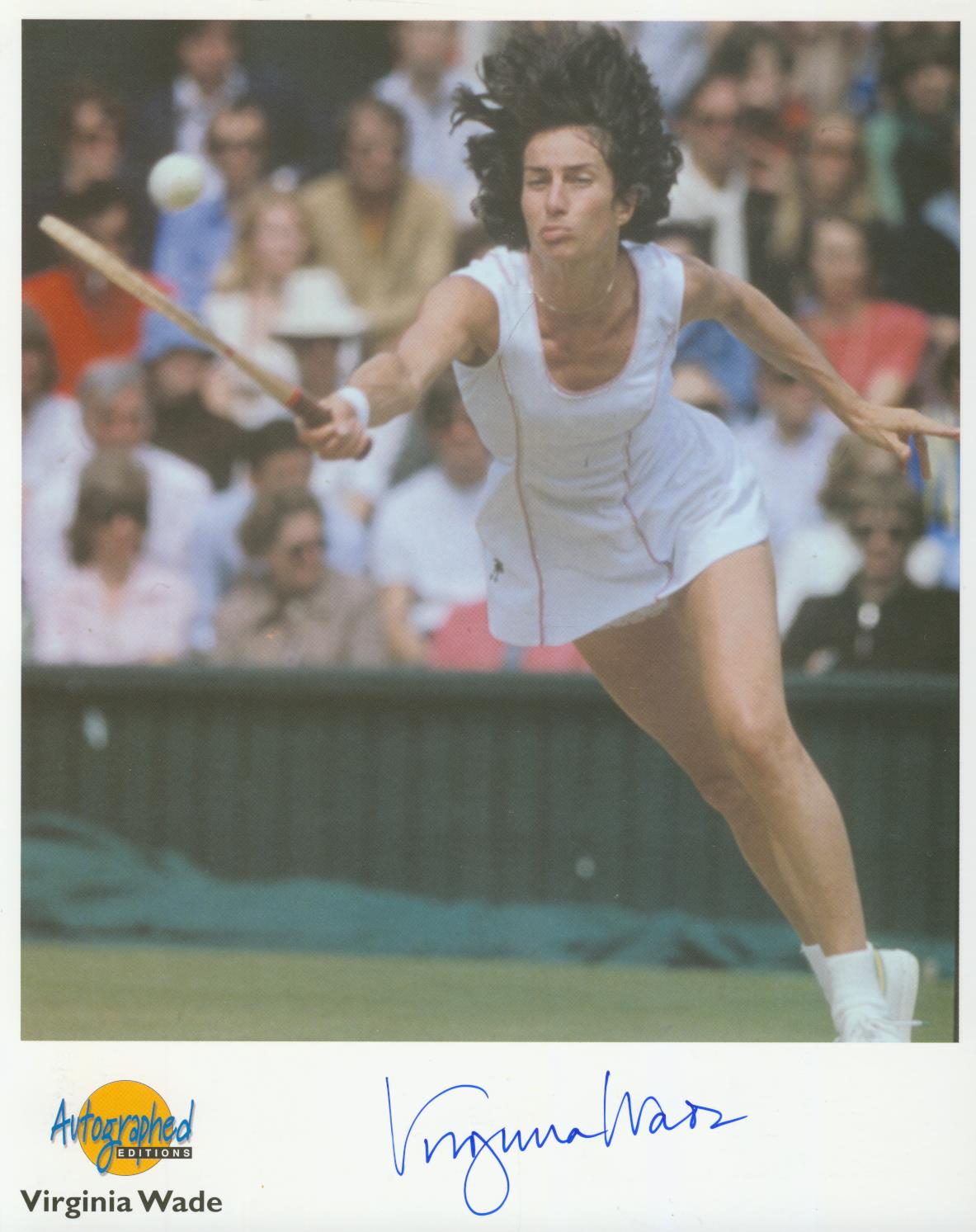 VIRGINIA WADE SIGNED PHOTOGRAPH