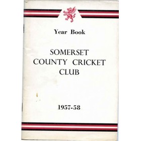 SOMERSET COUNTY CRICKET CLUB YEARBOOK 1957-58