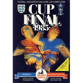 EVERTON V MANCHESTER UNITED 1985 (F.A. CUP FINAL) FOOTBALL PROGRAMME