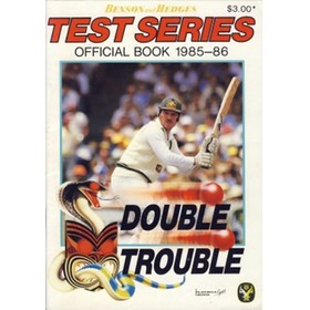 DOUBLE TROUBLE: BENSON AND HEDGES TEST SERIES, OFFICIAL BOOK 1985-1986