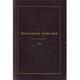 SURREY COUNTY CRICKET CLUB 1924 [HANDBOOK]