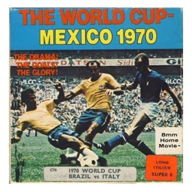 WORLD CUP FINAL - MEXICO 1970 8MM FILM (BRAZIL V ITALY)