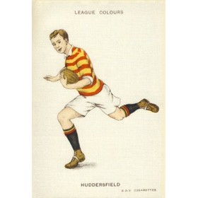 HUDDERSFIELD (LEAGUE COLOURS) cigarette cards