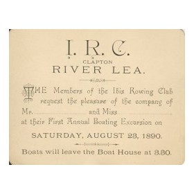 IBIS ROWING CLUB (CLAPTON) 1890
