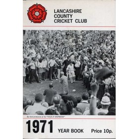 OFFICIAL HANDBOOK OF THE LANCASHIRE COUNTY CRICKET CLUB 1971