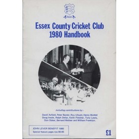 ESSEX COUNTY CRICKET CLUB ANNUAL 1980