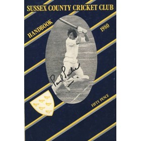 SUSSEX COUNTY CRICKET CLUB HANDBOOK 1980
